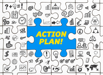 Action Plan! / Puzzle mit Symbole