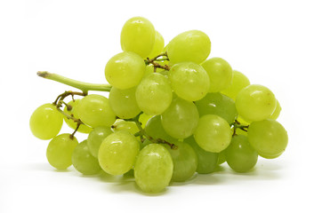 Fresh green grapes