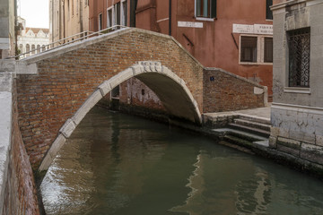 Fototapeta na wymiar Ponte Storto, Venice, Italy