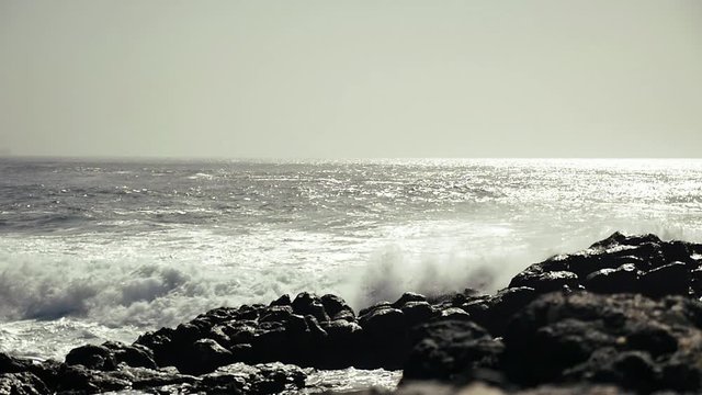 temp&ecirc;te sur la c&ocirc;te
