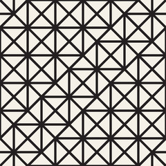 Seamless Pattern With Squares. Vector Stylish Geometric Linear Structure