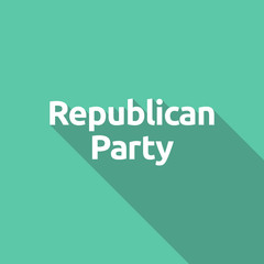 Illustration of   the text  Republican  Party