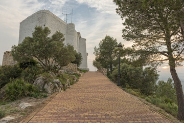 In the hermitage of Santa Lucia in Alcocebre