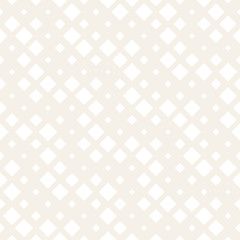 Repeating Rectangle Shape Halftone. Vector Seamless Monochrome Pattern