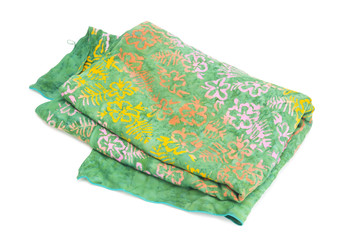 Javanese Batik Seamless isolated on white
