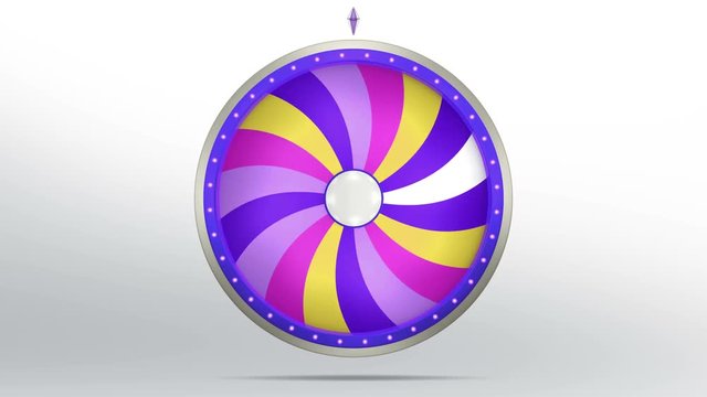 lucky spin twirl eighteen purple 4K