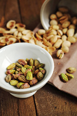 Bowl of pistachios