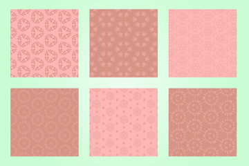Vector icon of fabric pattern