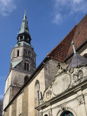 Fototapeta premium Hannover - Kreuzkirche mit Duvekapelle, Deutschland