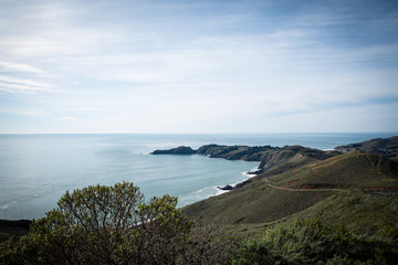 California Bay Area Landscape View 