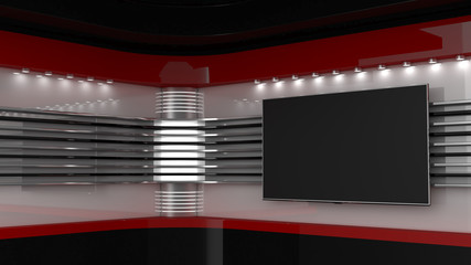 Tv Studio Backdrop For TV Shows On Wall News The Tv Studio Backdrop For TV Shows On Wall News The