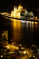 Obraz premium Budapest night view (부다페스트 야경)