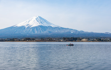 mount Fuji in the morning,Japan