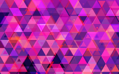 Abstract triangle pattern background. Vector illustration.