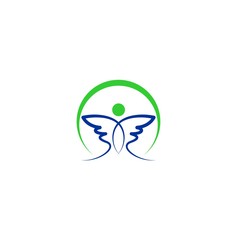 butterfly vector logo
