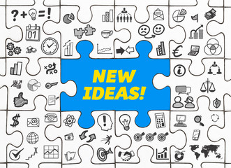 New Ideas! / Puzzle mit Symbole