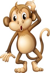 Monkey cartoon