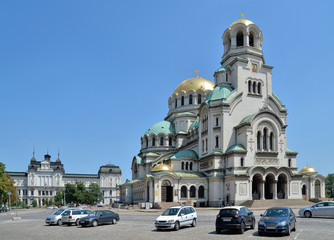 Fototapeta premium Alexander Nevsky Cathedral, Sofia, Bulgaria