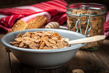 Bowl of cereals.