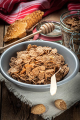 Bowl of cereals.