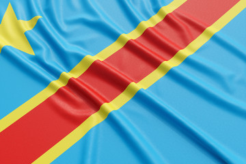 The Democratic Republic of the Congo flag