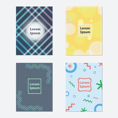 Covers with geometric design