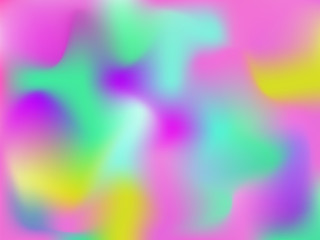 Vector bright holographic abstract background