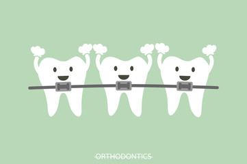 orthodontics teeth or dental braces