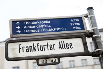 Street Signs Berlin