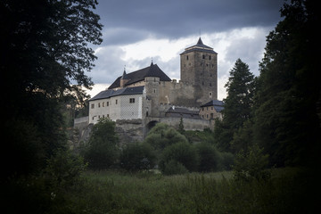Fototapeta na wymiar Czech Castle Kost in Czech Paradise