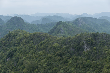  mountain layer level in Vietnam