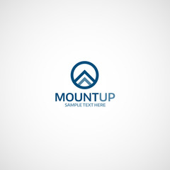 Mountain Up logo.