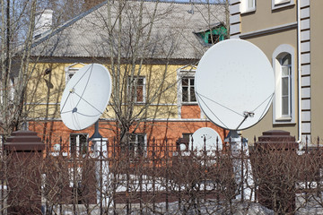 Satellite dishes