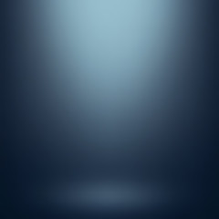 Abstract blue gradient. Used as background for product display. Vector illustration eps 10.