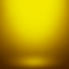 Abstract gold gradient. Used as background for product display. Vector illustration eps 10.