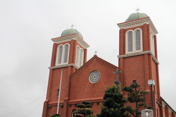 Urakami Cathedral in Nagasaki, Japan
