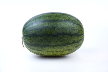 Watermelon on white background,Closeup