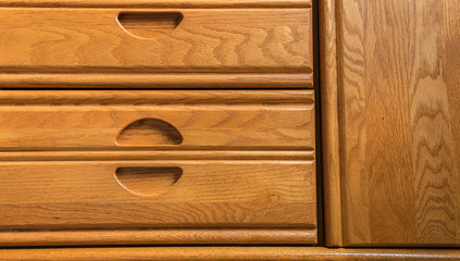 nice amazing closeup abstract view of wooden dresser background