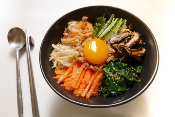 bibimbap korean famous food