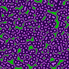 Abstract multicolor background. Stripes, squares, circles and lines.