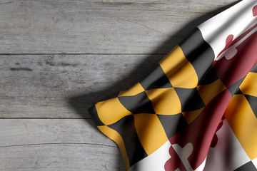 Maryland State flag - obrazy, fototapety, plakaty