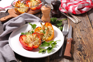 baked bell pepper