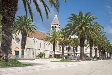 Fototapeta na wymiar Beautiful Trogir, Croatia - editorial use only
