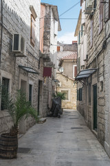 Fototapeta na wymiar Trogir's Street, Croatia