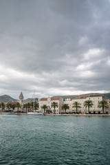 Naklejka premium Trogir - before the storm, Croatia