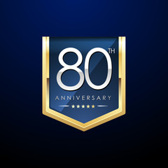 Anniversary gold shield