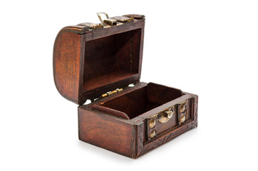 Old vintage treasure chest.