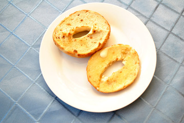 Toasted Onion Bagel