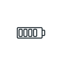 Battery vector icon