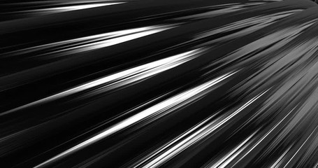 Abstract 4K background seamless loop of steel curves and texture with reflection of animated light and environment. 3D model of metal,  metallic technologies and industrial metal, reflecting light. - Powered by Adobe